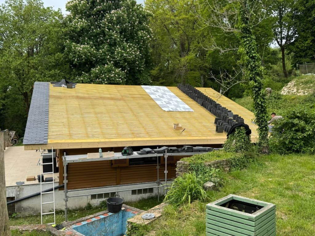 Chantier Réparation de Faîtage - Challans - Réparation